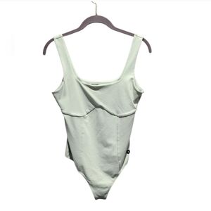 Abercrombie & Fitch Soft A&F Collection Light Green Bodysuit Size Medium